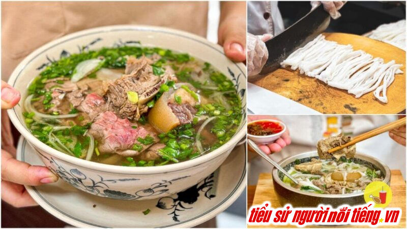 Không chỉ là món ăn đặc trưng của Việt Nam, mà phở Việt Nam còn được làm ngay tại quán với các thành phần đặc trưng để mang đến hương vị độc đáo và thơm ngon nhất.