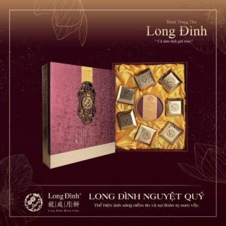 Với hương vị truyền thống và bản sắc văn hóa phương Đông, Long Đình mang đến cho bạn những trải nghiệm thưởng thức độc đáo trong mùa trung thu.
