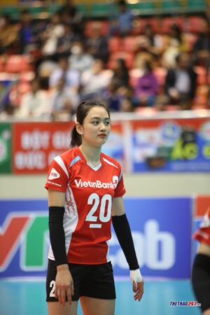 Khả năng chơi bóng chuyền điêu luyện của Nguyễn Thu Hoài luôn khiến mọi người phải trầm trồ.